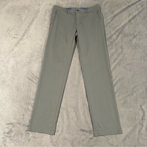 Twillory Pants Mens 30 Gray Performance Fabric Tailored Fit Chino Flat Front